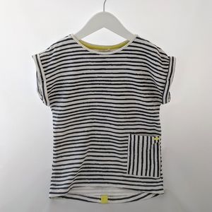Navy & White striped T-shirt